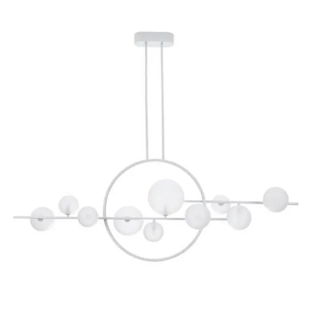 Люстра на штанге Arte Lamp A7790SP-75WH SATURN