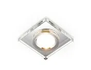 Встраиваемый точечный зеркальный светильник MR16 Ambrella light 8170 CL Crystal Spot
