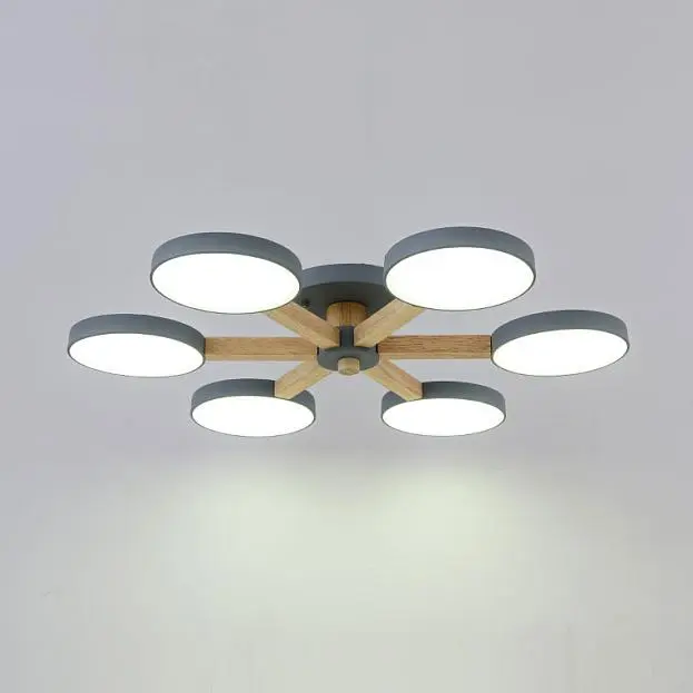 Потолочная Люстра Turna 6 Gray ImperiumLoft 178337-26 Потолочная Люстра Turna 6 Gray ImperiumLoft 178337-26