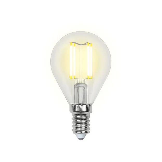 Лампочка светодиодная Uniel LED-G45-6W/NW/E14/CL PLS02WH картон Лампочка светодиодная Uniel LED-G45-6W/NW/E14/CL PLS02WH картон