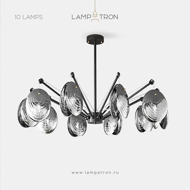 Люстра FILIBERT 10 плафонов Lampatron 8337-22726 Люстра FILIBERT 10 плафонов Lampatron 8337-22726