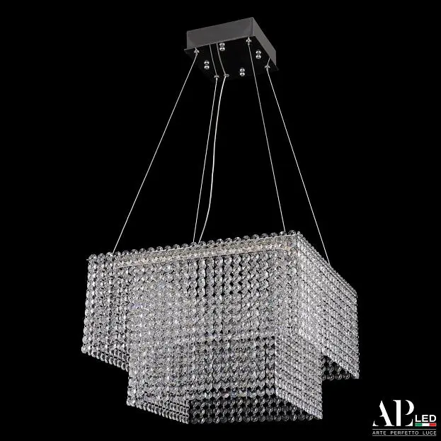 Люстра светодиодная хрустальная APL LED SH04.42.C.Ni.4000 Sicilia Люстра светодиодная хрустальная APL LED SH04.42.C.Ni.4000 Sicilia