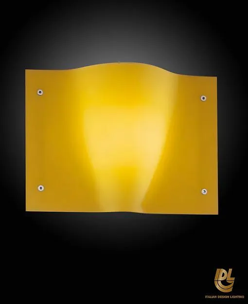 Бра Reccagni Angelo 335/1A Nickel/Yellow 334-335