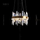 Кольцевые люстры и светильники CAROLA Размер S Lampatron carola-s 5151-13179