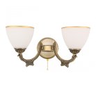 Бра с плафонами Arte Milano 342837/2W AB AM342837