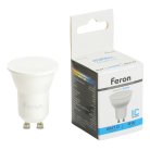 Лампа светодиодная MR11 GU10 5W 6400K Feron 51223 LB-272
