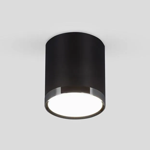 Накладной точечный светильник Elektrostandard DLR024 6W 4200K черный матовый a039018