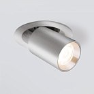Встраиваемый светильник Elektrostandard 9917 LED серебро Pispa a052450