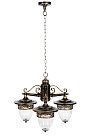 Уличный светильник подвесной Oasis Light 87270L/3/02 Gb KRAKOV 1 L