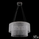Люстра светодиодная хрустальная APL LED SH02.55.C.Ni.4000 Sicilia