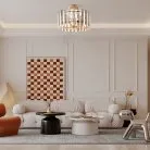 Люстра Arte Milano 375209/5/80/390 GD Sorrento