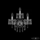 Бра хрустальные Bohemia Ivele Crystal  1403B/2+1/160/XL Ni