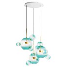 Подвесной светильник LOFT IT 2027-D3 Blue Bolle
