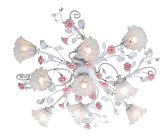 Потолочная люстра Lucia Tucci Fiori di rose 109.8.1