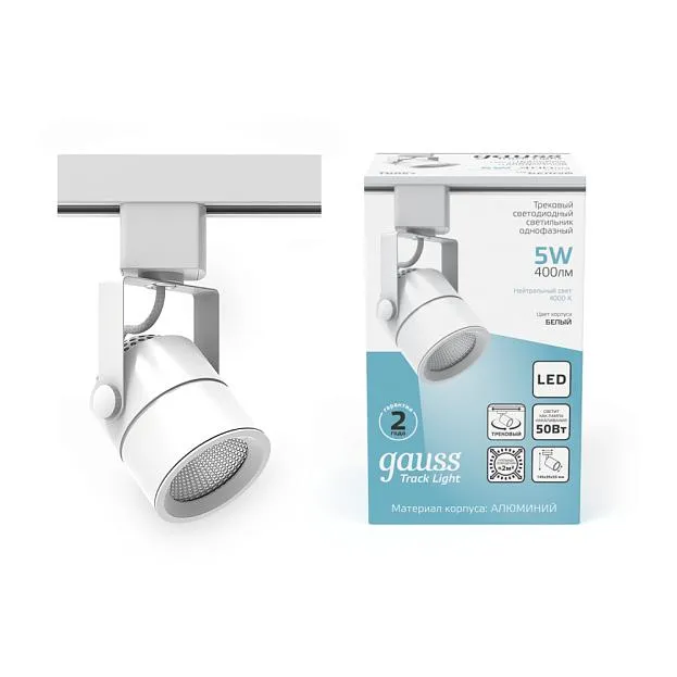 Трековый светильник Gauss TR057