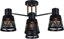 Потолочная люстра Reluce 06074-3.3-04 BK+FG