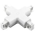 Соединитель трековый трехфазный X-образный Lightstar 504146 BARRA