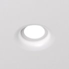 Встраиваемый точечный светильник для натяжных ПВХ потолков Denkirs DK2080-WH INVIZ