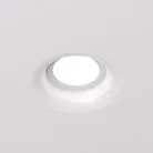 Встраиваемый точечный светильник для натяжных ПВХ потолков Denkirs DK2080-WH INVIZ