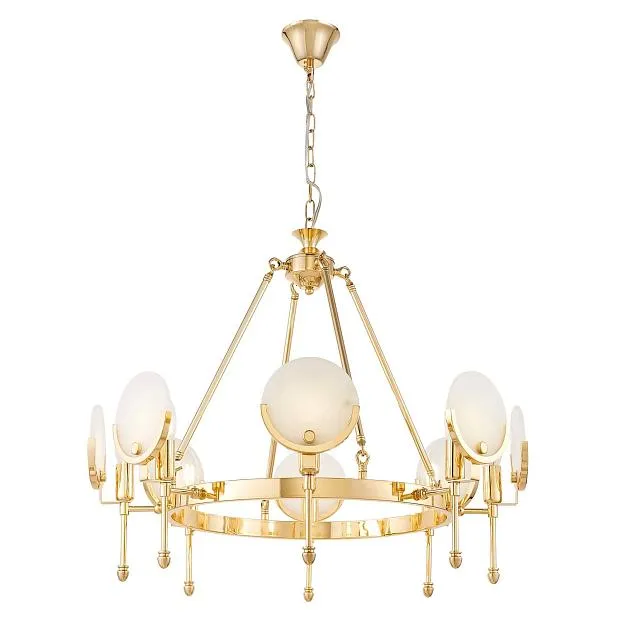 Подвесная люстра Lumina Deco LDP 8010-8 F.GD Montego Подвесная люстра Lumina Deco LDP 8010-8 F.GD Montego