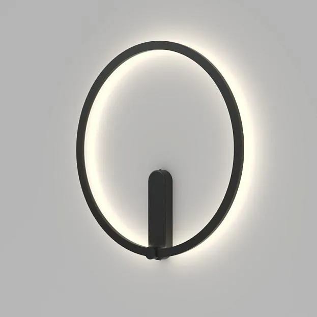 Настенный светодиодный светильник Denkirs Round DK5035-BK