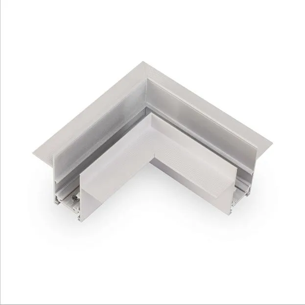 Коннектор угловой AM Group MAGNET AM402 LL-20С90° горизонтальный WH