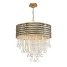 Подвесная люстра Lucia Tucci Perso 4931.6 Gold&Black