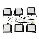 Точечный светильник Uniel ULP-0808 42W/4000К IP40 GRILYATO OPAL BLACK KIT06 Grilyato Mini