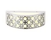 Настенный светодиодный светильник с хрусталем Ambrella light FA9411 Ice