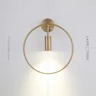 Бра VELMA Размер M. Цвет Золото Lampatron 6089-16325