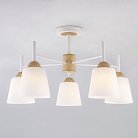 Потолочная люстра Eurosvet 70085/5 белый Fresco 00000083420