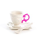 Кофейная пара Seletti 09859_FUC I-Coffee Fuchsia I-Wares