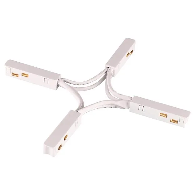 Гибкий токопроводящий соединитель для низковольтного шинопровода "X-образный" NOVOTECH 135177 Flum