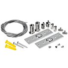 Комплект скрытых подвесов (2шт по 1,5м) к 509027(P)/509037P ЧЕРНЫЙ Lightstar 509170-1500 Uno Pro