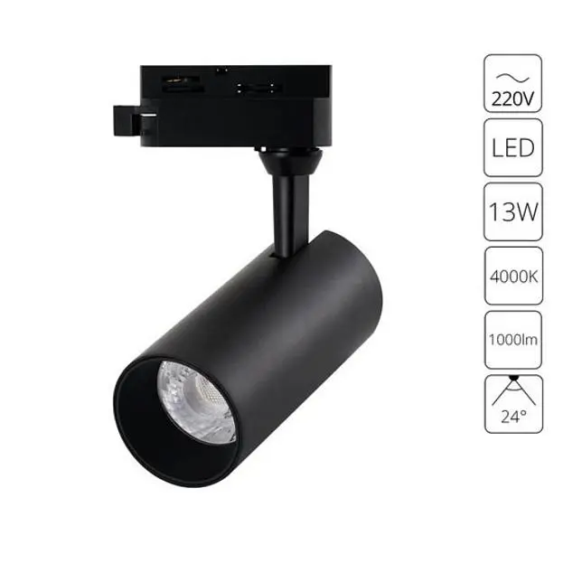 Трековый светильник Arte Lamp A4568PL-1BK Regulus Трековый светильник Arte Lamp A4568PL-1BK Regulus