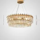 Кольцевые люстры и светильники LIONEL RING Lampatron 7590-21230