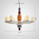 Люстра ALISA Серый + Мультиколор Lampatron 8623-24068