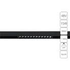 Магнитный трековый светильник Arte Lamp A4644PL-1BK LINEA
