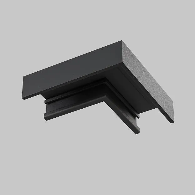 Коннектор угловой, накладной черный Technical Maytoni TRA172CL-11B Basity