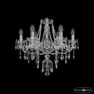 Люстра хрустальная Bohemia Ivele Crystal  1415/6/200 Ni