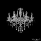 Люстра хрустальная Bohemia Ivele Crystal  1415/6/200 Ni