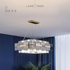 Люстра SELLA Размер D (6 ламп) Lampatron 3729-9235