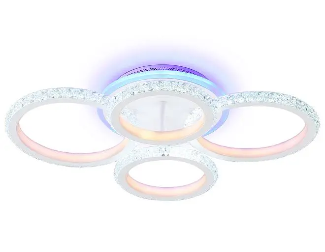 Потолочный светильник Ambrella light FA9524/2+2 WH Потолочный светильник Ambrella light FA9524/2+2 WH
