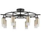Потолочная люстра Lightstar LR7184081 RULLO ЧЕРНЫЙ/ЗОЛОТО