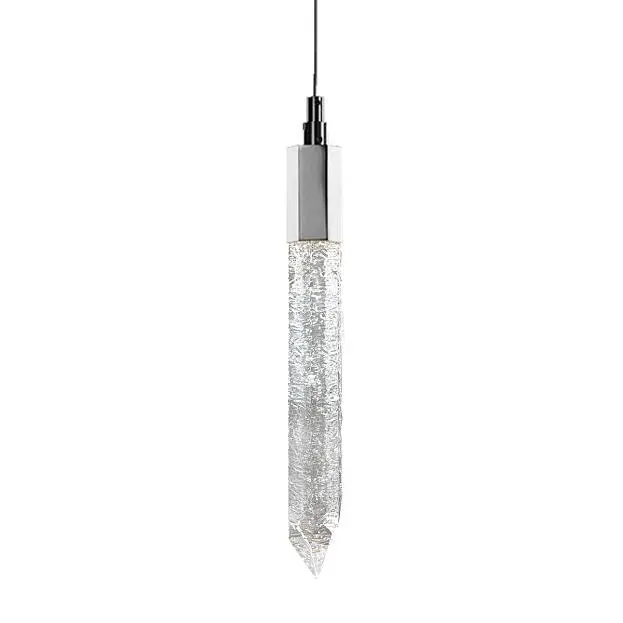 Подвесной светильник Delight Collection MD17003025-1A chrome Shard Подвесной светильник Delight Collection MD17003025-1A chrome Shard
