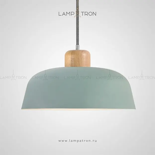 Подвесной светильник WILLES Размер L. Цвет голубой (Хорватия), светлое дерево. Lampatron 671-5940 Подвесной светильник WILLES Размер L. Цвет голубой (Хорватия), светлое дерево. Lampatron 671-5940