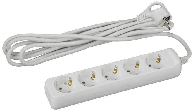 Розеточные блоки, удлинители ЭРА U-5e-5m-3x1