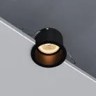 Светильник встраиваемый GU10 чёрный Elektrostandard 25002/01 a064242 Moll