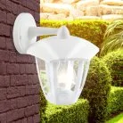 Настенный фонарь уличный ЭРА НБУ 07-40-004 «Дели 3» белый