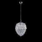 Светильник подвесной Crystal Lux CHARME SP4 CHROME/TRANSPARENT 1373/204
